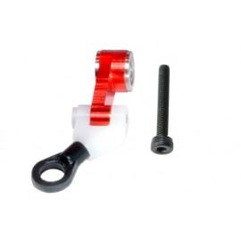 Aluminum Washout Control Arm (RED)(for Microheli Triple-Blade Blade 250 CFX series)