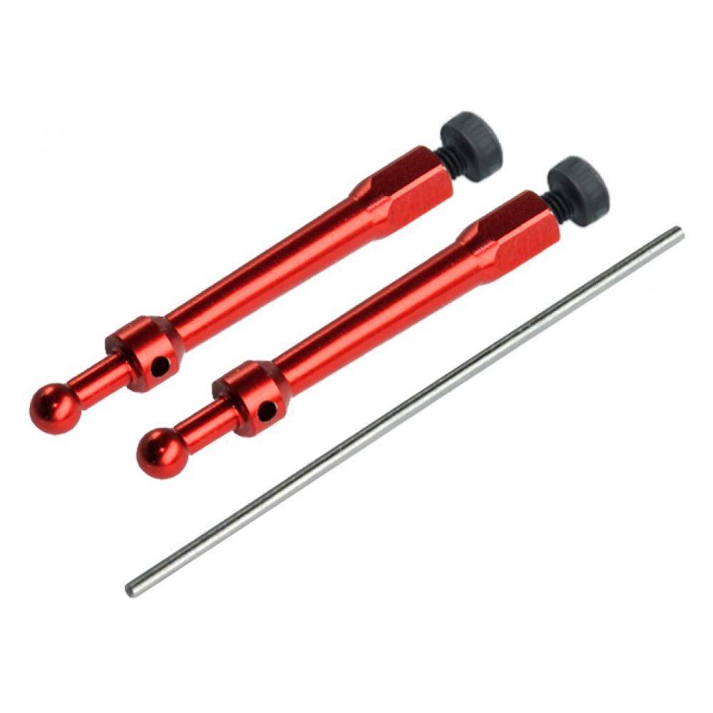 Aluminum Canopy Mount set (RED) - BLADE 250 CFX