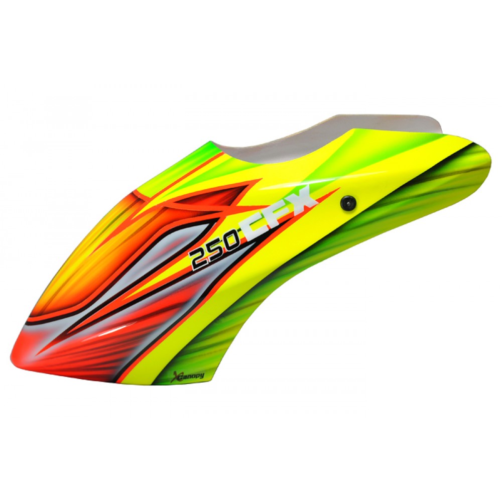 XCanopy Airbrush Fiberglass Flame Field Canopy - BLADE 250 CFX XCanopy Airbrush Fiberglass Flame Field Canopy - BLADE 250 CFX