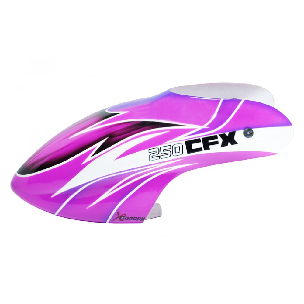 XCanopy Airbrush Fiberglass Violet Fantasy Canopy - BLADE 250 CFX XCanopy Airbrush Fiberglass Violet Fantasy Canopy - BLADE 250 CFX