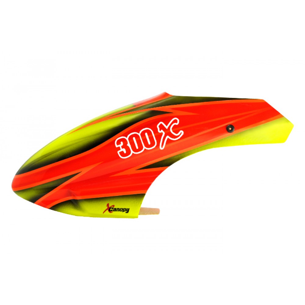XCanopy Airbrush Fiberglass Assault Canopy - BLADE 300X XCanopy Airbrush Fiberglass Assault Canopy - BLADE 300X