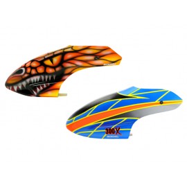 Airbrush Fiberglass Red Dragon-Bluenet Canopy - BLADE 300X Airbrush Fiberglass Red Dragon-Bluenet Canopy - BLADE 300X