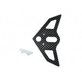 Carbon Fiber Horizontal Fin "B" Style - BLADE 330X / 330S