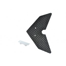 Carbon Fiber Horizontal Fin - BLADE 330X / 330S