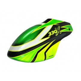 Airbrush Fiberglass Green Alien Canopy - BLADE 330X / 330S Airbrush Fiberglass Green Alien Canopy - BLADE 330X / 330S