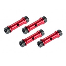 Aluminum Spacer 2.0x3.2x10mm (RED) Aluminum Spacer 2.0x3.2x10mm (RED)
