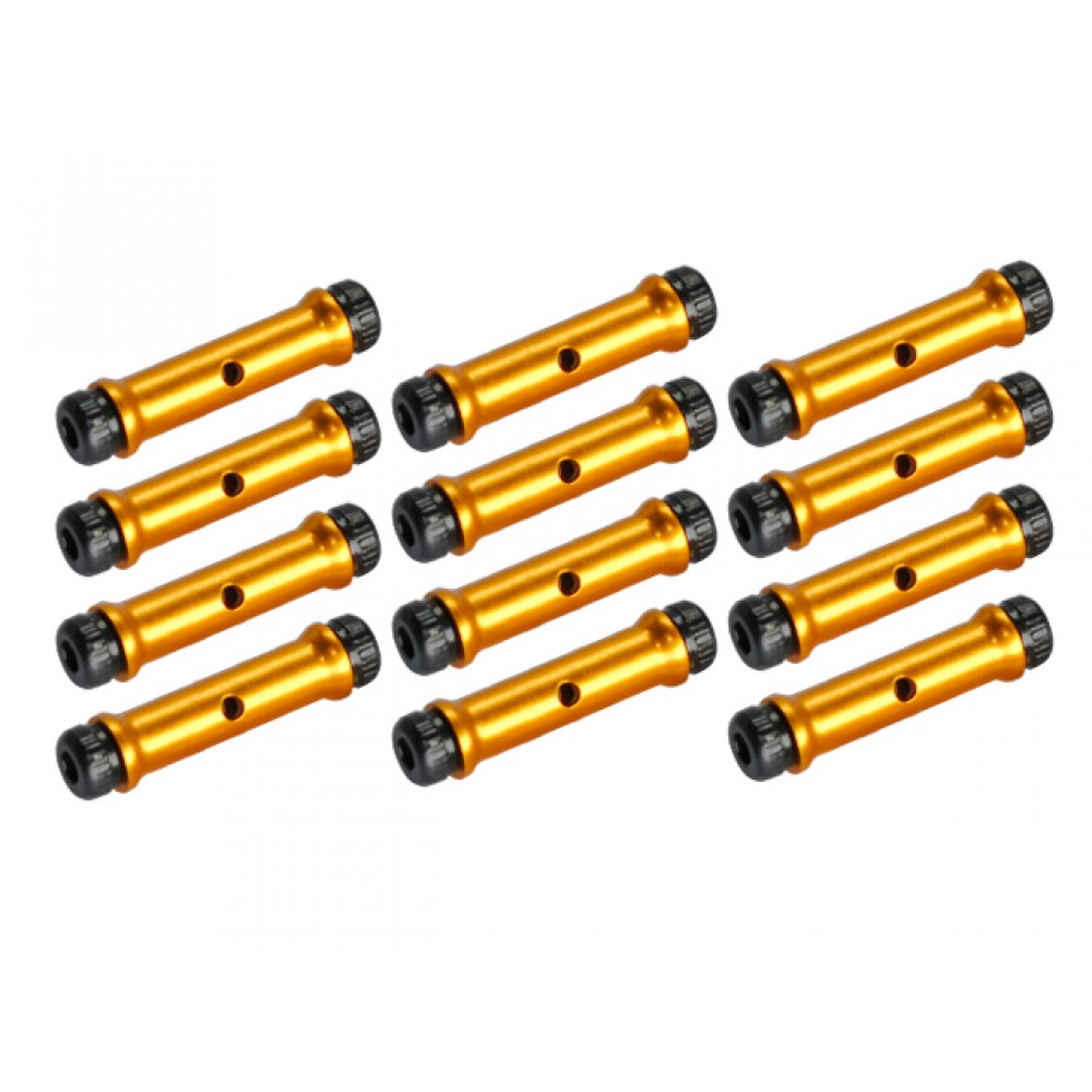 Aluminum Spacer 2.0x3.2x12mm (GOLD)