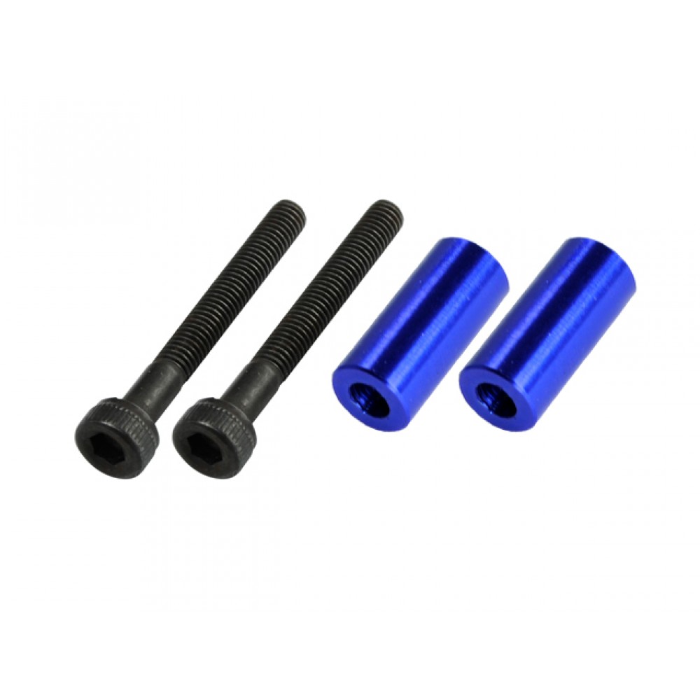 Aluminum Spacer 3.0x6.0x13mm (BLUE/PURPLE)