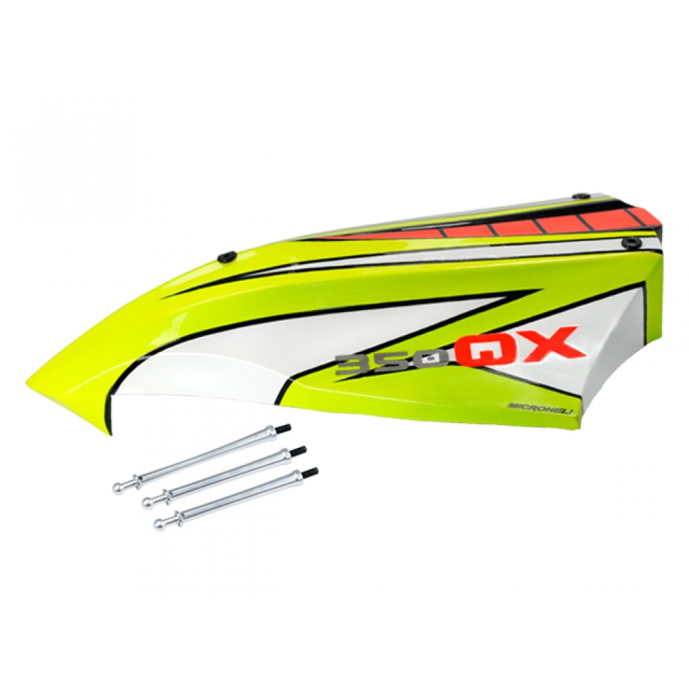 Airbrush Fiberglass Assassin Canopy (for MH Quadcopter Kit)