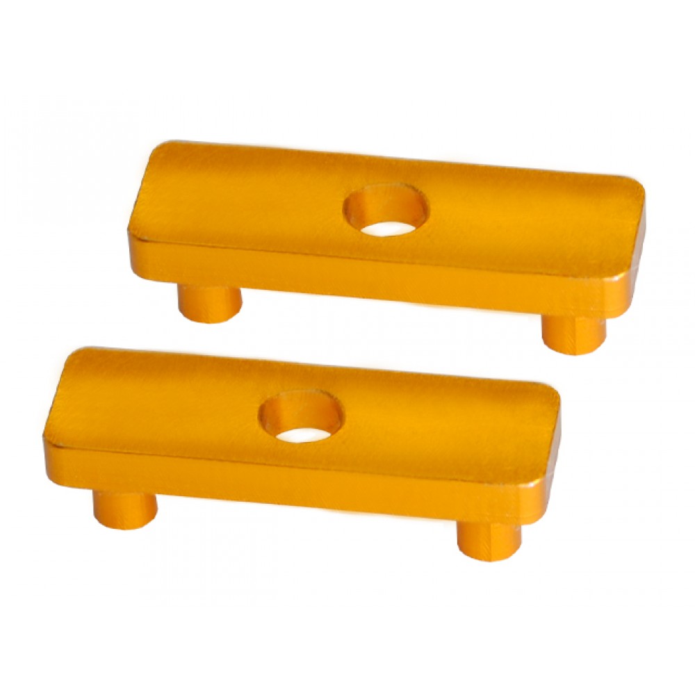 Aluminum Landing Gear Support Position (GOLD) (for MH Frame BLADE 350 QX series)