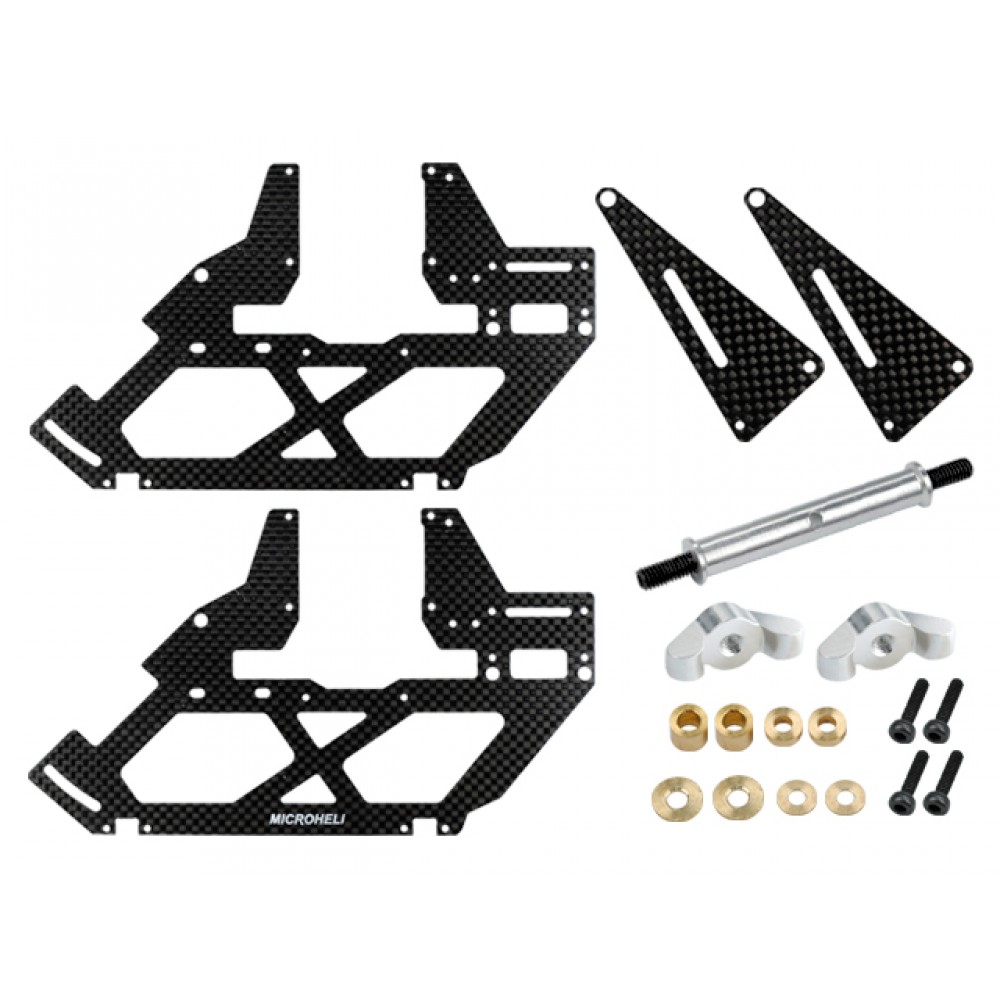 Aluminum/Carbon Fiber Main Frame set - BLADE 360 CFX