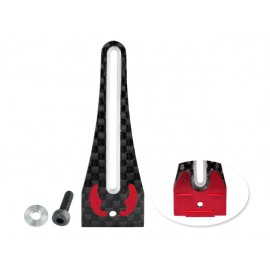 Aluminum/Carbon Fiber Anti-Rotation Guide set (RED) - BLADE 360 CFX