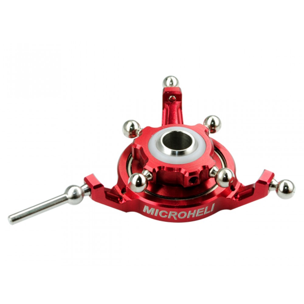 Precision CNC Aluminum Swashplate (RED) - BLADE 360 CFX