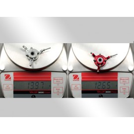 Precision CNC Aluminum Swashplate (RED) - BLADE 360 CFX