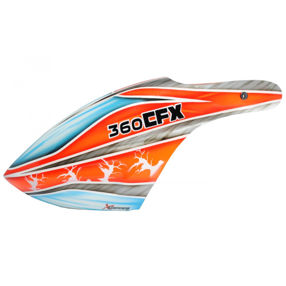 XCanopy Airbrush Fiberglass Flexga Canopy - BLADE 360 CFX XCanopy Airbrush Fiberglass Flexga Canopy - BLADE 360 CFX