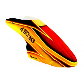 XCanopy Airbrush Fiberglass Lava River Canopy - BLADE 450X/3D XCanopy Airbrush Fiberglass Lava River Canopy - BLADE 450X/3D