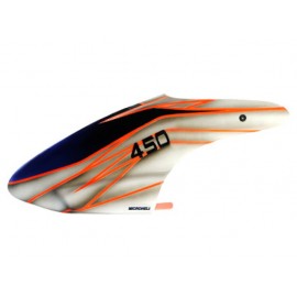 Airbrush Fiberglass Exocomet Canopy - BLADE 450X/3D