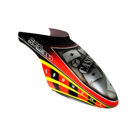 XCanopy Airbrush Fiberglass Casino Roulette Canopy - BLADE 500X/3D