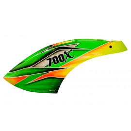 XCanopy Airbrush Fiberglass Hulk Canopy - BLADE 700X