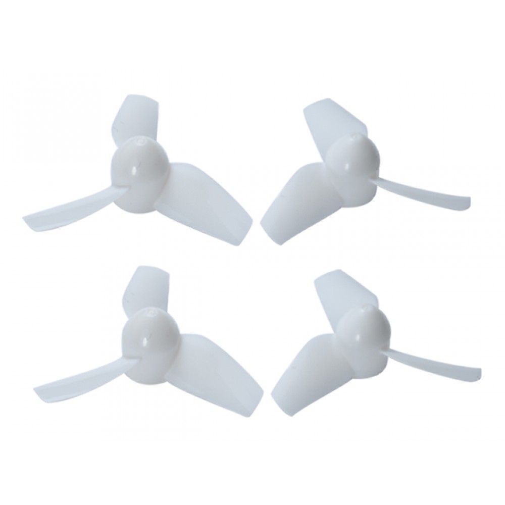 Plastic 3-Blade Propeller 31mm/0.8mm Shaft CW/CCW Set (WHITE)