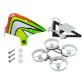 CNC Delrin/Double Carbon Fiber 65mm Ducted Frame/ Camera Mount/ Canopy Set - BLADE INDUCTRIX FPV