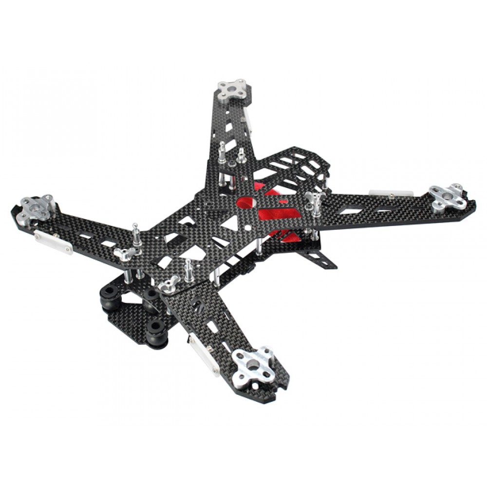 CNC AL/Carbon Fiber Racing Quadcopter Frame Kit - BLADE MACH 25 CNC AL/Carbon Fiber Racing Quadcopter Frame Kit - BLADE MACH 25