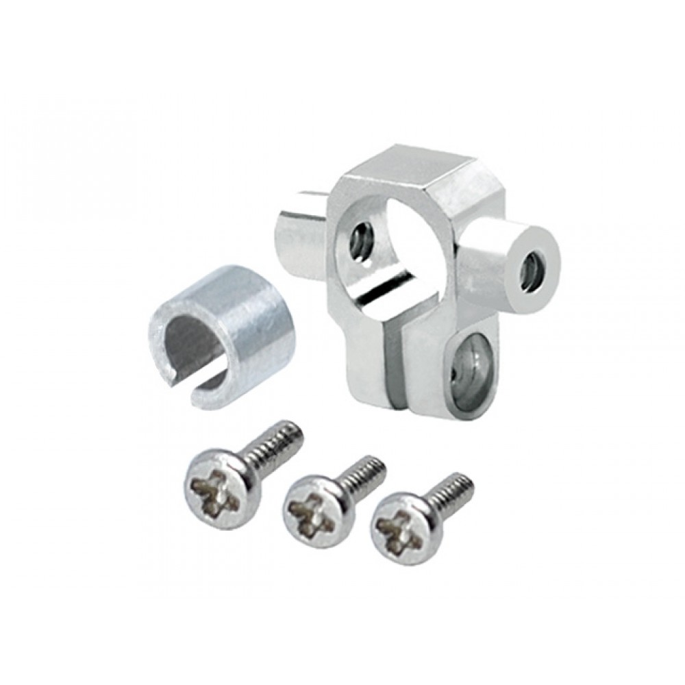 Aluminum 2mm/3mm Tail Boom Mount (for MH Tail Support series) Aluminum 2mm/3mm Tail Boom Mount (for MH Tail Support series)