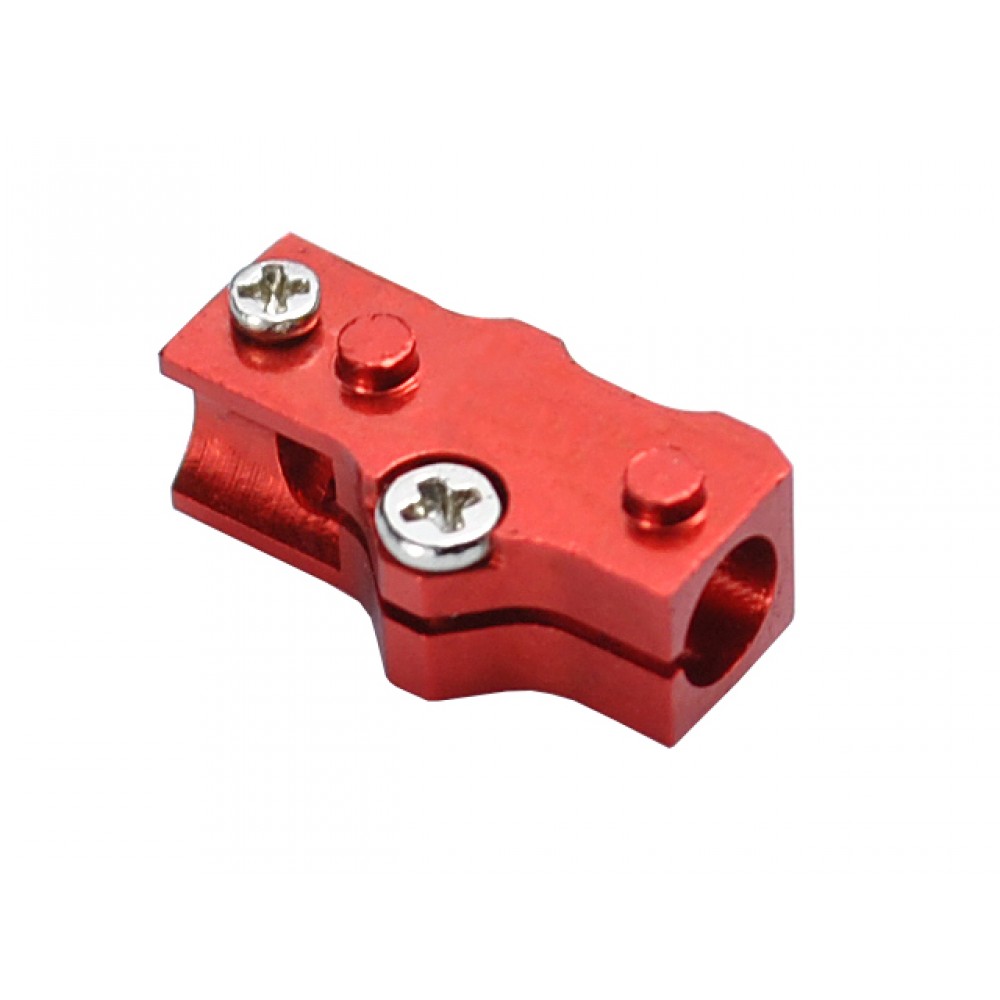 Aluminum 3mm Tail Boom Mount (RED) (for MH-MPCS105/X) Aluminum 3mm Tail Boom Mount (RED) (for MH-MPCS105/X)