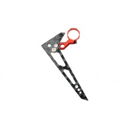 Tail Motor Mount w/ Vertical Fin set (R) (for 3mm Tail Boom series) - BLADE MCPS