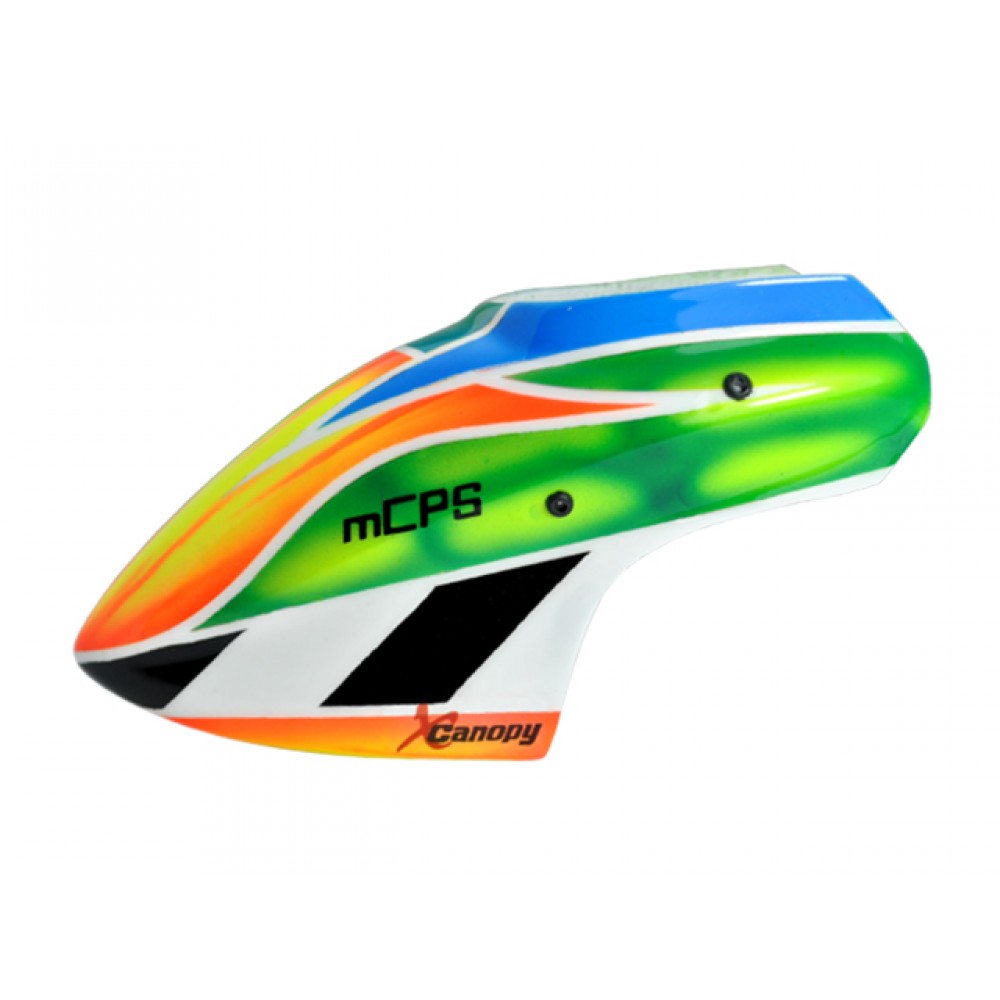 XCanopy Airbrush Fiberglass Goperes Canopy - BLADE MCPS XCanopy Airbrush Fiberglass Goperes Canopy - BLADE MCPS