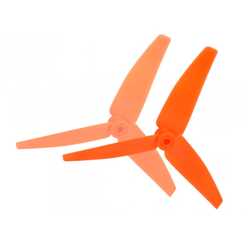 Plastic 3 Blade Propeller 45mm Tail Blade (ORANGE) - MCPXBL / BL2 Plastic 3 Blade Propeller 45mm Tail Blade (ORANGE) - MCPXBL / BL2