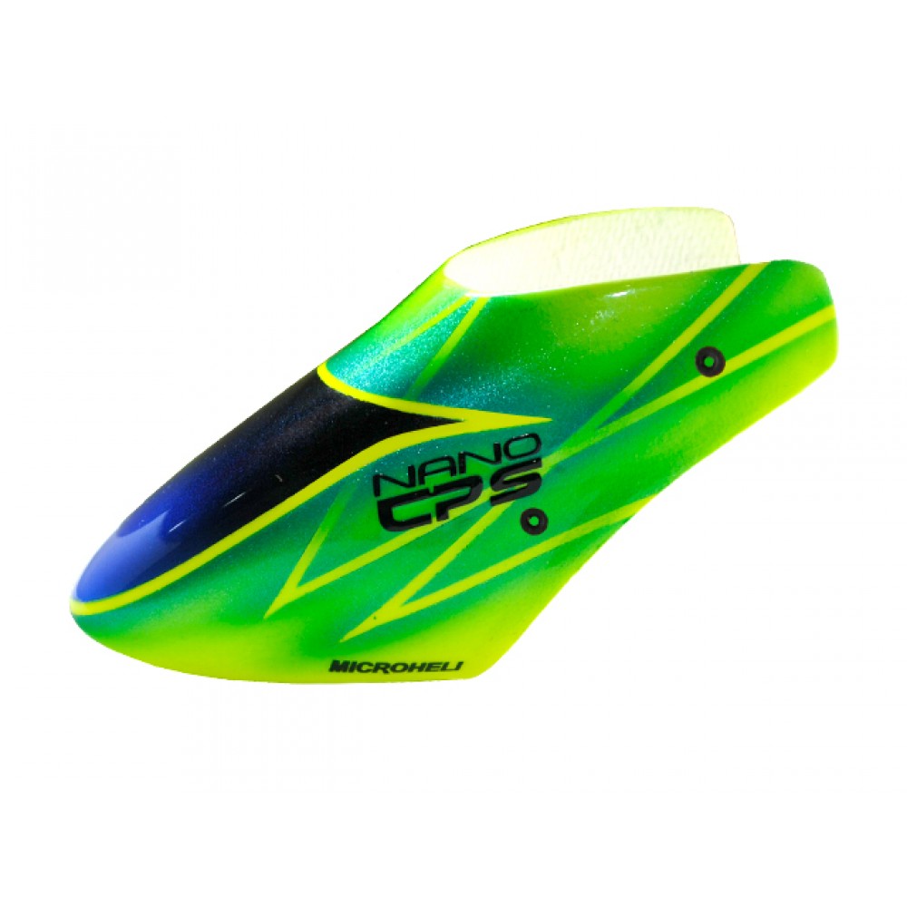 Airbrush Fiberglass Green Poison Canopy - BLADE NANO CPS Airbrush Fiberglass Green Poison Canopy - BLADE NANO CPS