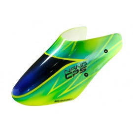 Airbrush Fiberglass Green Poison Canopy - BLADE NANO CPS Airbrush Fiberglass Green Poison Canopy - BLADE NANO CPS