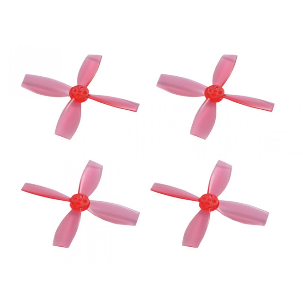 Plastic 4-Blade Propeller 2222 CW/CCW (RED)