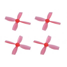 Plastic 4-Blade Propeller 2222 CW/CCW (RED)