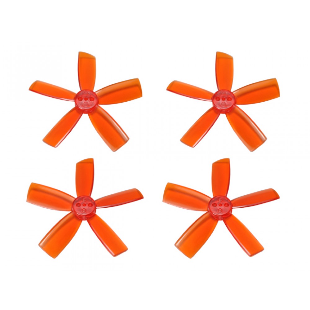 Plastic 5-Blade Propeller 2035 CW/CCW (ORANGE)