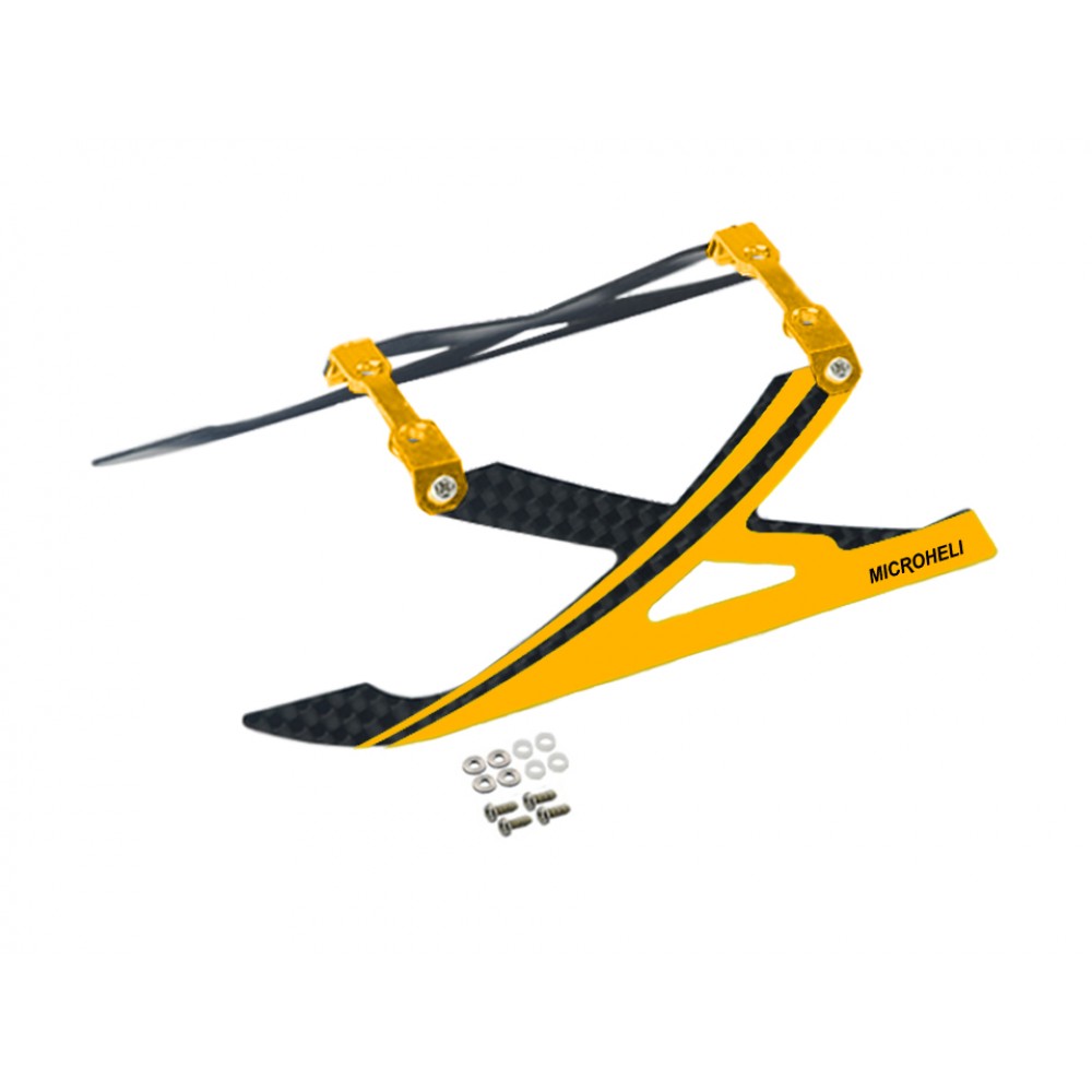 Aluminum/Carbon Fiber Landing Gear "X" Style (GD) - BLADE 120 S / S2 Aluminum/Carbon Fiber Landing Gear "X" Style (GD) - BLADE 120 S / S2