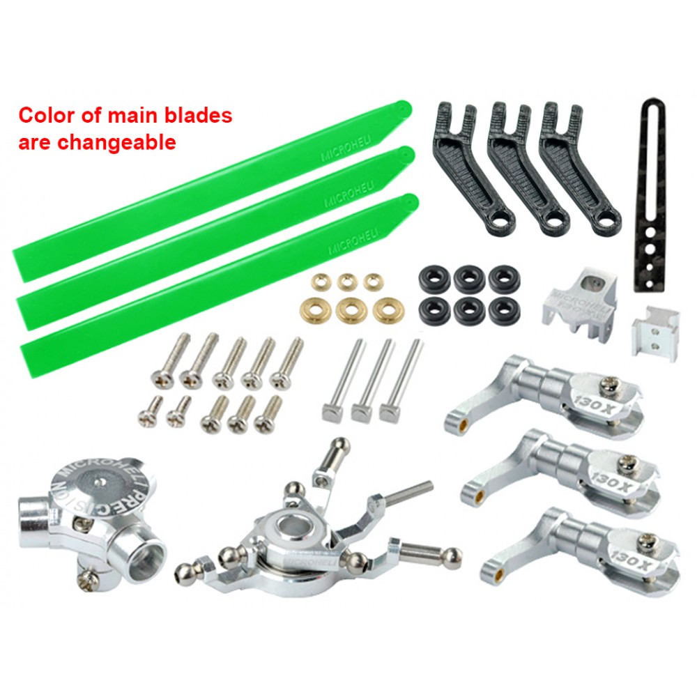 CNC AL/Plastic Triple Blade Conversion set - BLADE 130X CNC AL/Plastic Triple Blade Conversion set - BLADE 130X