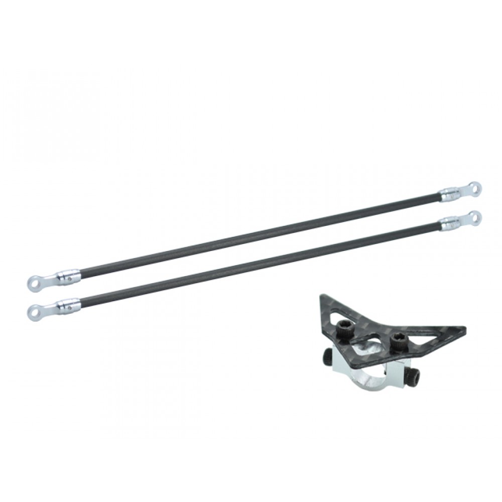Aluminum/Carbon Fiber Tail Boom Support Mount set (for MH Main Frame series)  Aluminum/Carbon Fiber Tail Boom Support Mount set (for MH Main Frame series)