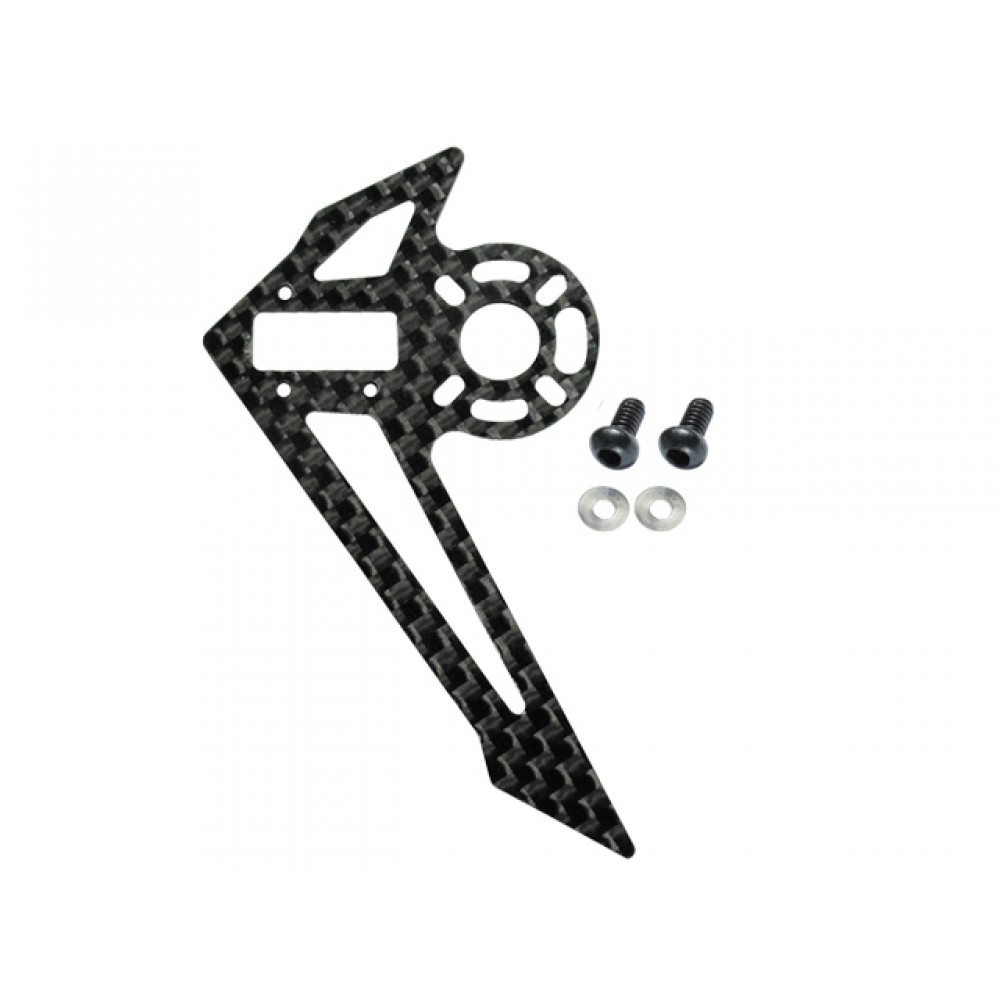 Carbon Fiber Vertical Fin (for MH Tail Motor Mount w/ Fin set series) Carbon Fiber Vertical Fin (for MH Tail Motor Mount w/ Fin set series)