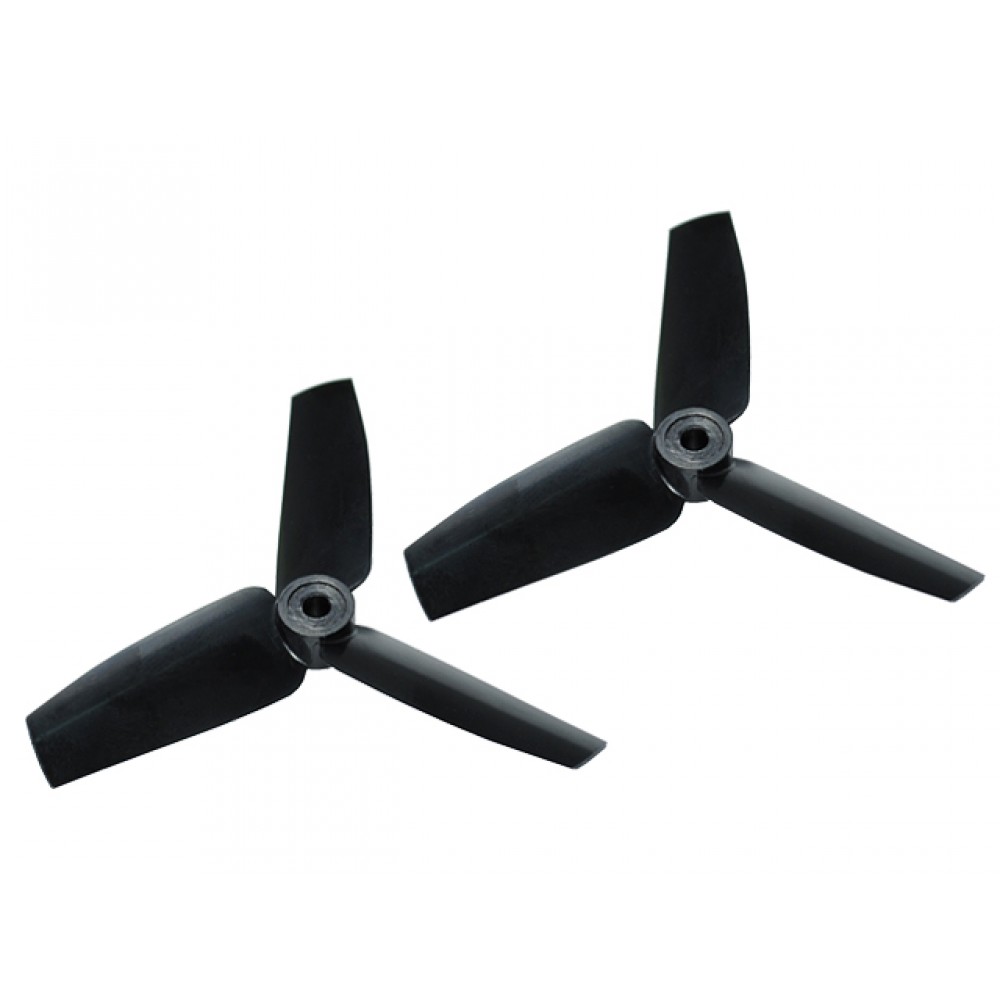 Plastic 3 Blade Propeller 65mm Tail Blade (BLACK) - BLADE 130 S / 150 S / Smart