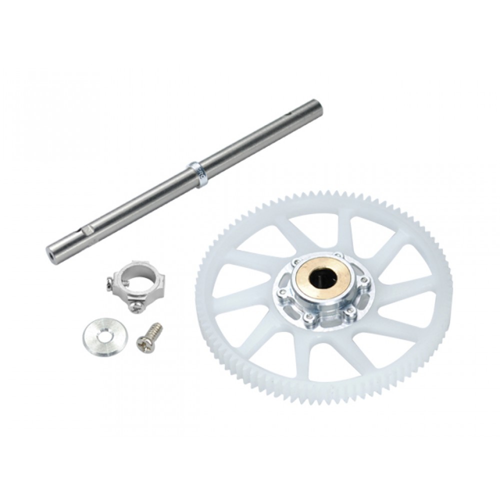 Titanium Main Shaft/CNC Delrin Main Gear w/ Auto-Rotation Hub set - BLADE 130 S Titanium Main Shaft/CNC Delrin Main Gear w/ Auto-Rotation Hub set - BLADE 130 S