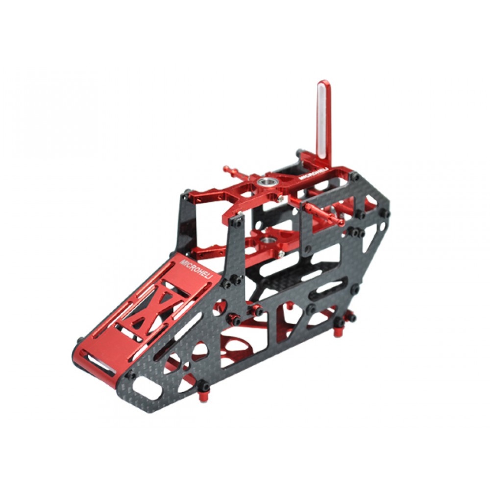 Aluminum/Carbon Fiber Main Frame (RED) - BLADE 130 S Aluminum/Carbon Fiber Main Frame (RED) - BLADE 130 S