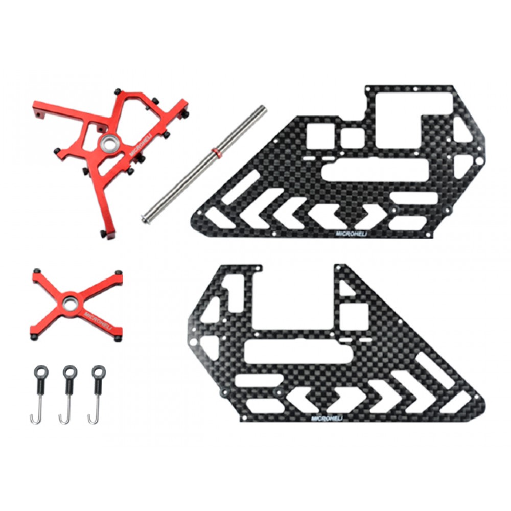 Short Head w/ Reorder Servos Set (RED)(for MICROHELI frame BLADE 130 S) Short Head w/ Reorder Servos Set (RED)(for MICROHELI frame BLADE 130 S)