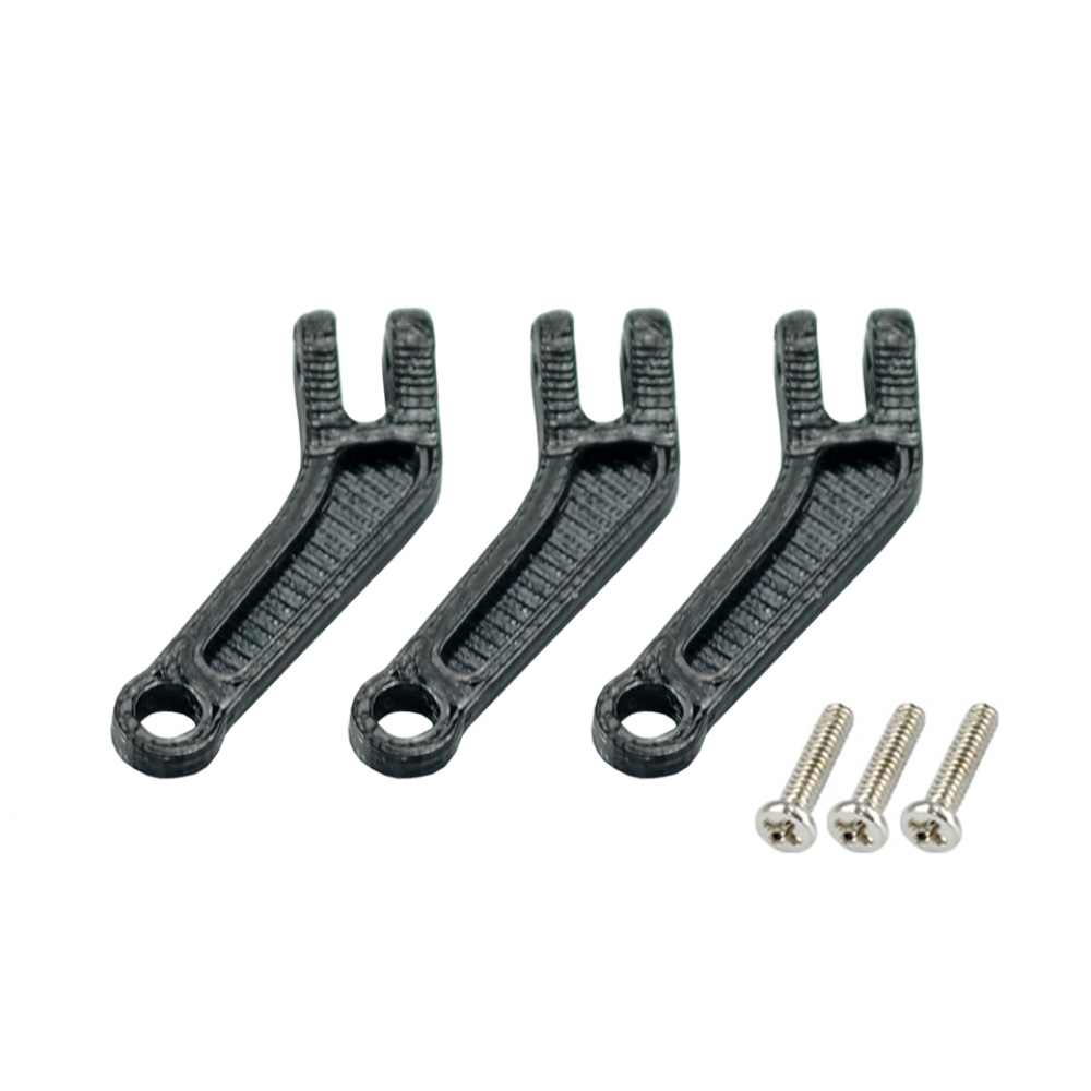 Plastic Tri-Blade Linkage Swashplate Arm (for Triple Blade series) Plastic Tri-Blade Linkage Swashplate Arm (for Triple Blade series)