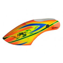 XCanopy Airbrush Fiberglass Fire Core Canopy - BLADE 130S