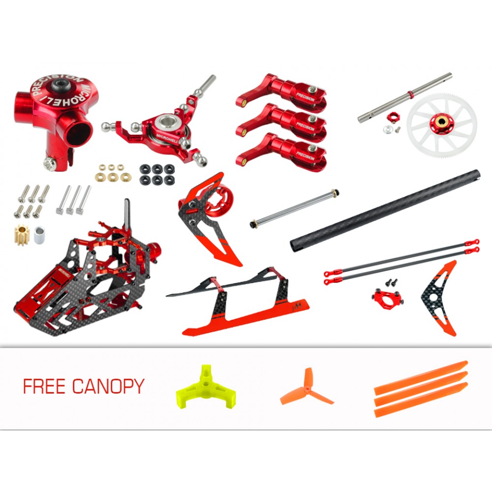 CNC Triple Blades Performance Package (RED) - BLADE 150 S / Smart CNC Triple Blades Performance Package (RED) - BLADE 150 S / Smart