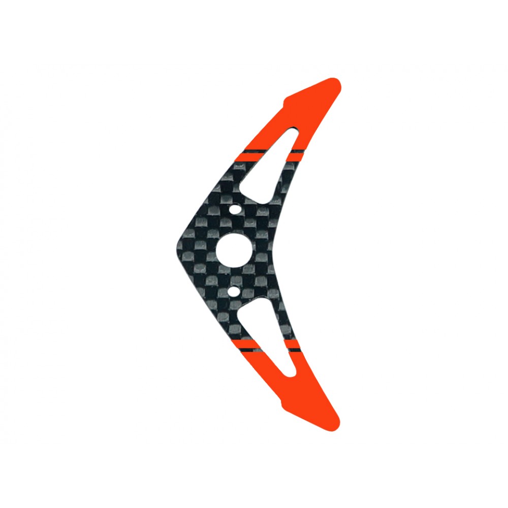 Carbon Fiber Horizontal Fin (RD)(for MICROHELI Tail Boom Support Set BLADE 150S)