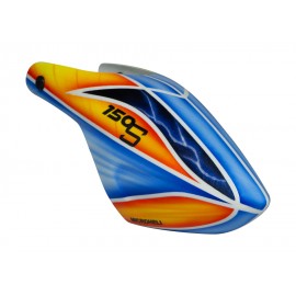 Airbrush Fiberglass Black Eyes Canopy - BLADE 150 S / Smart