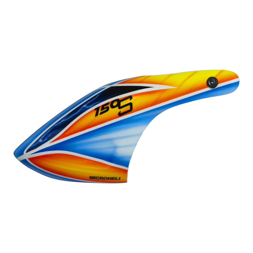 Airbrush Fiberglass Black Eyes Canopy - BLADE 150 S / Smart